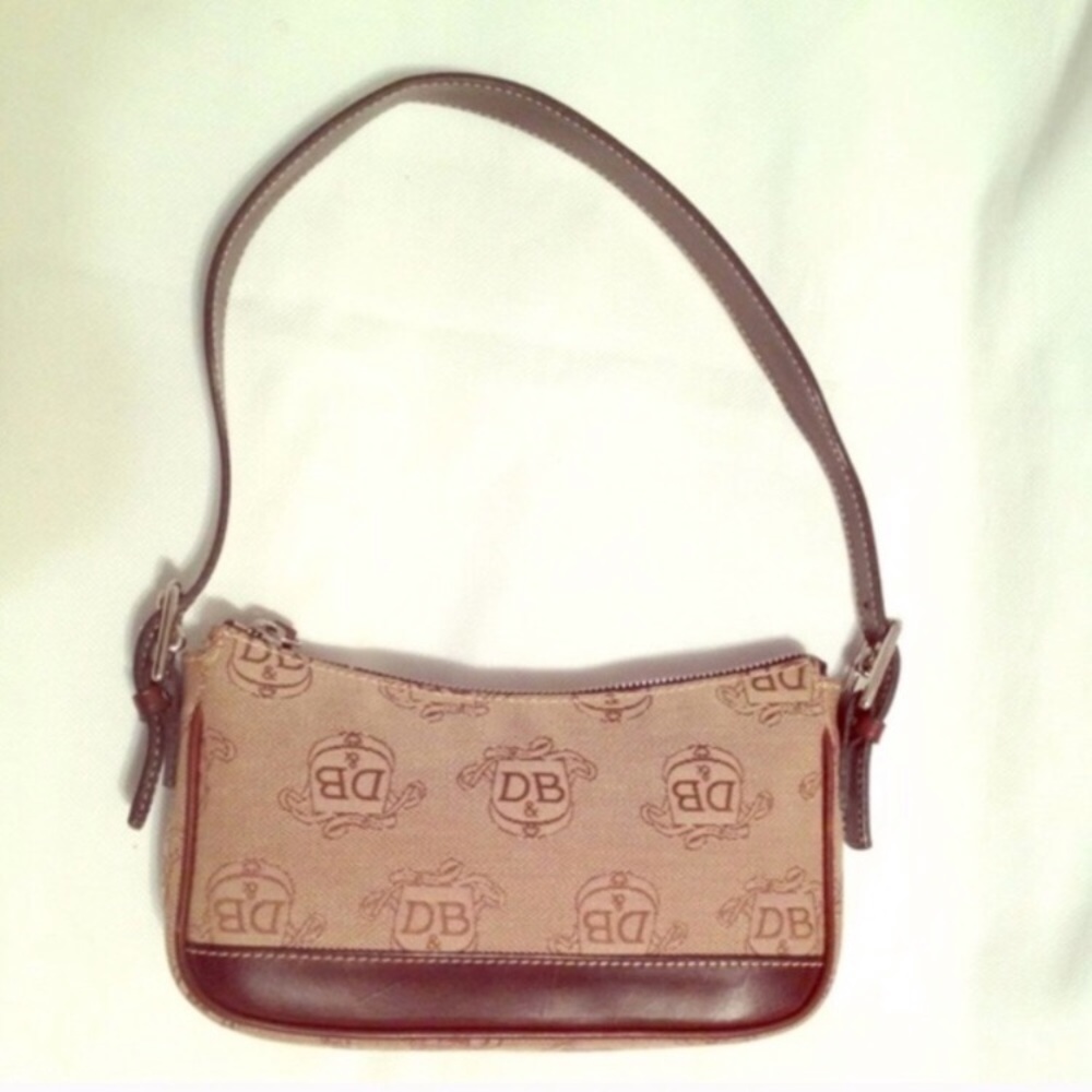 Authentic Dooney & Bourke Donegal Crest Baguette